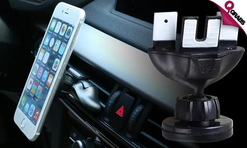 Magnetic Air Vent/CD Slot Device Holder!